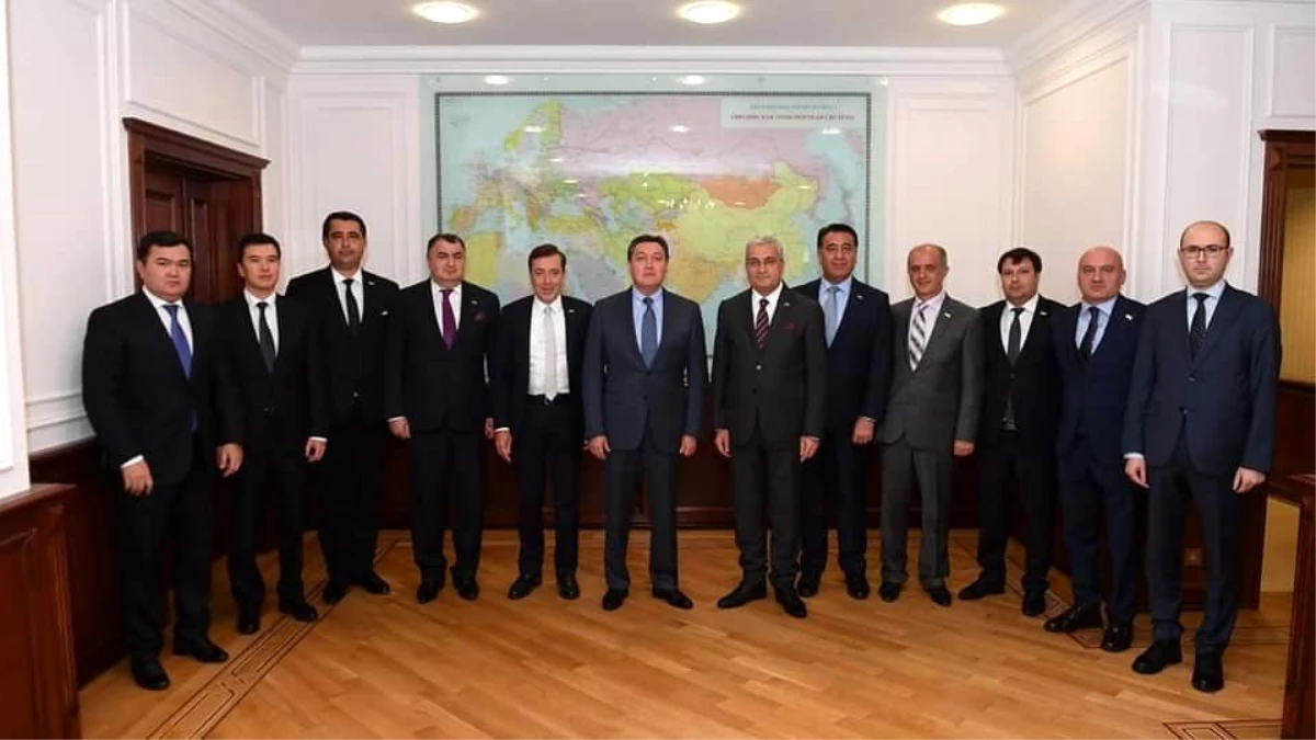 DATÜB, Kazakistan Başbakanı ile bir araya geldi