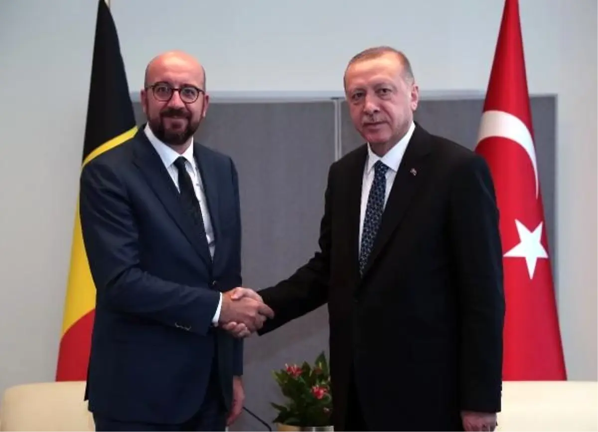 Erdoğan, belçika başbakanı charles michel\'i kabul etti