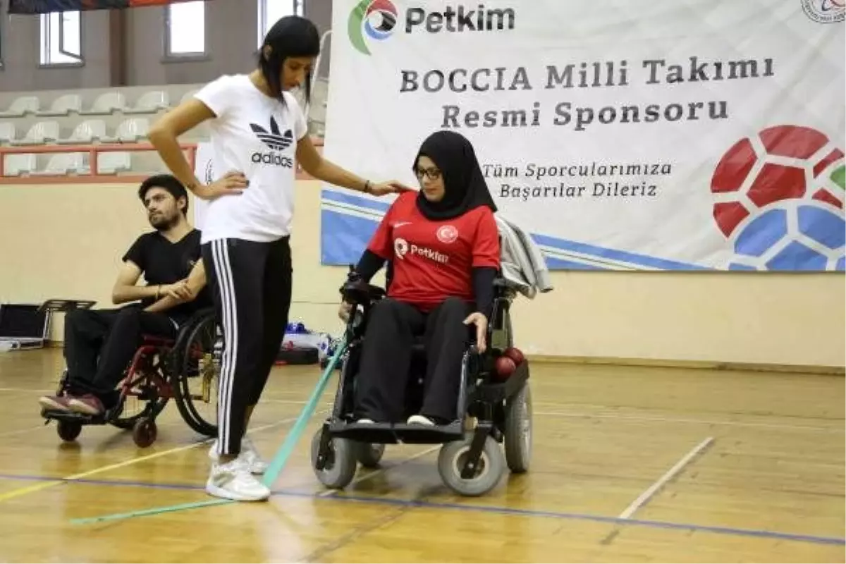 Milli sporcular çekya\'daki boccia turnuvası\'na hazırlanıyor