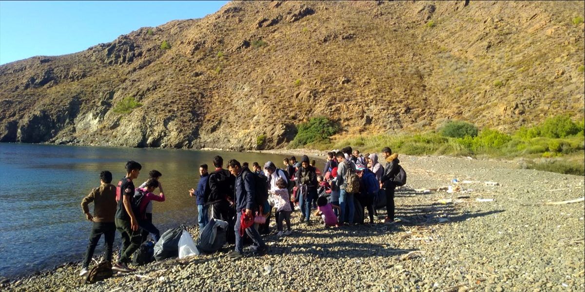 Muğla\'da 48 düzensiz göçmen yakalandı