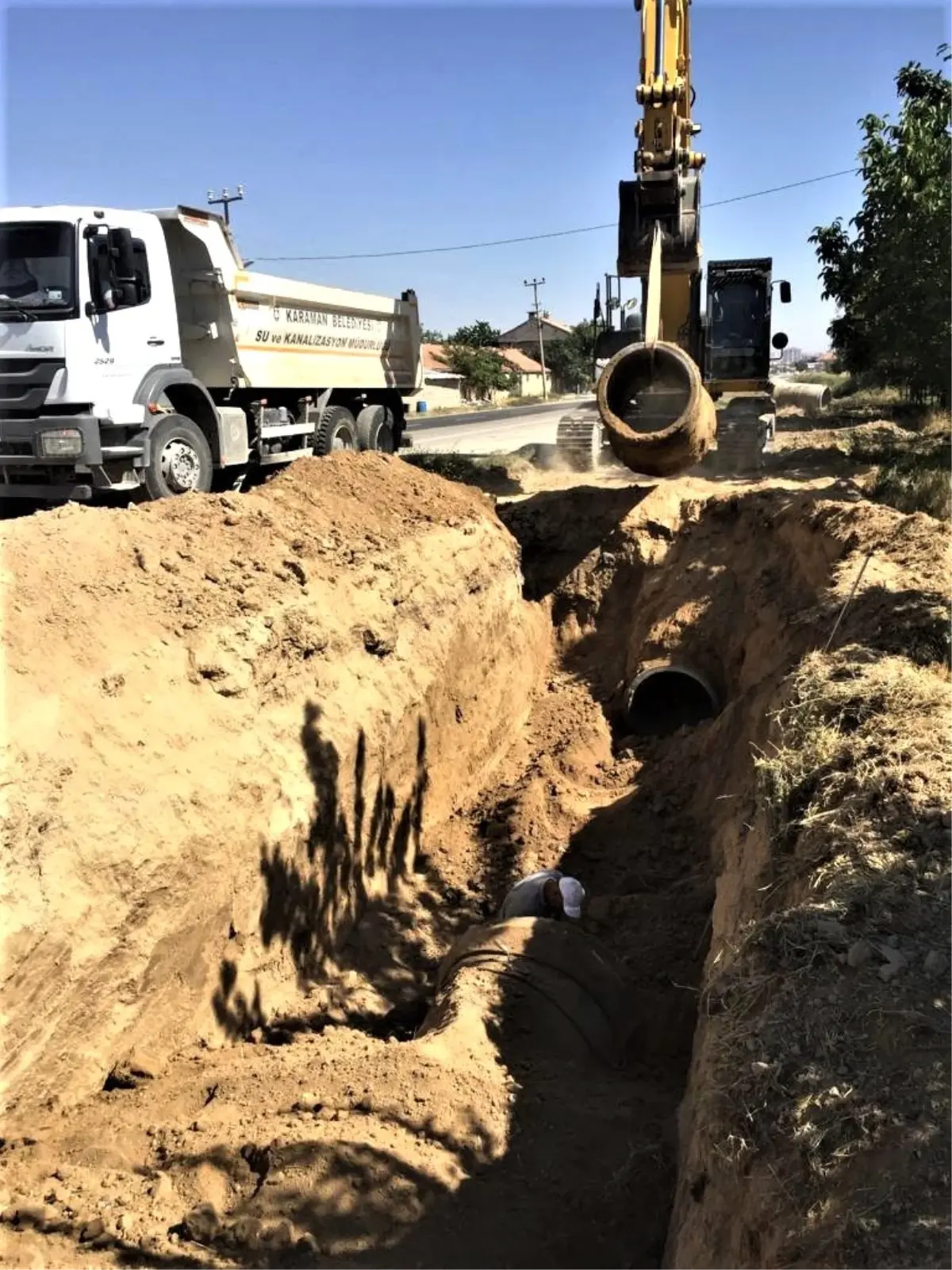 Su ve kanalizasyon müdürlüğü kış hazırlıklarını sürdürüyor