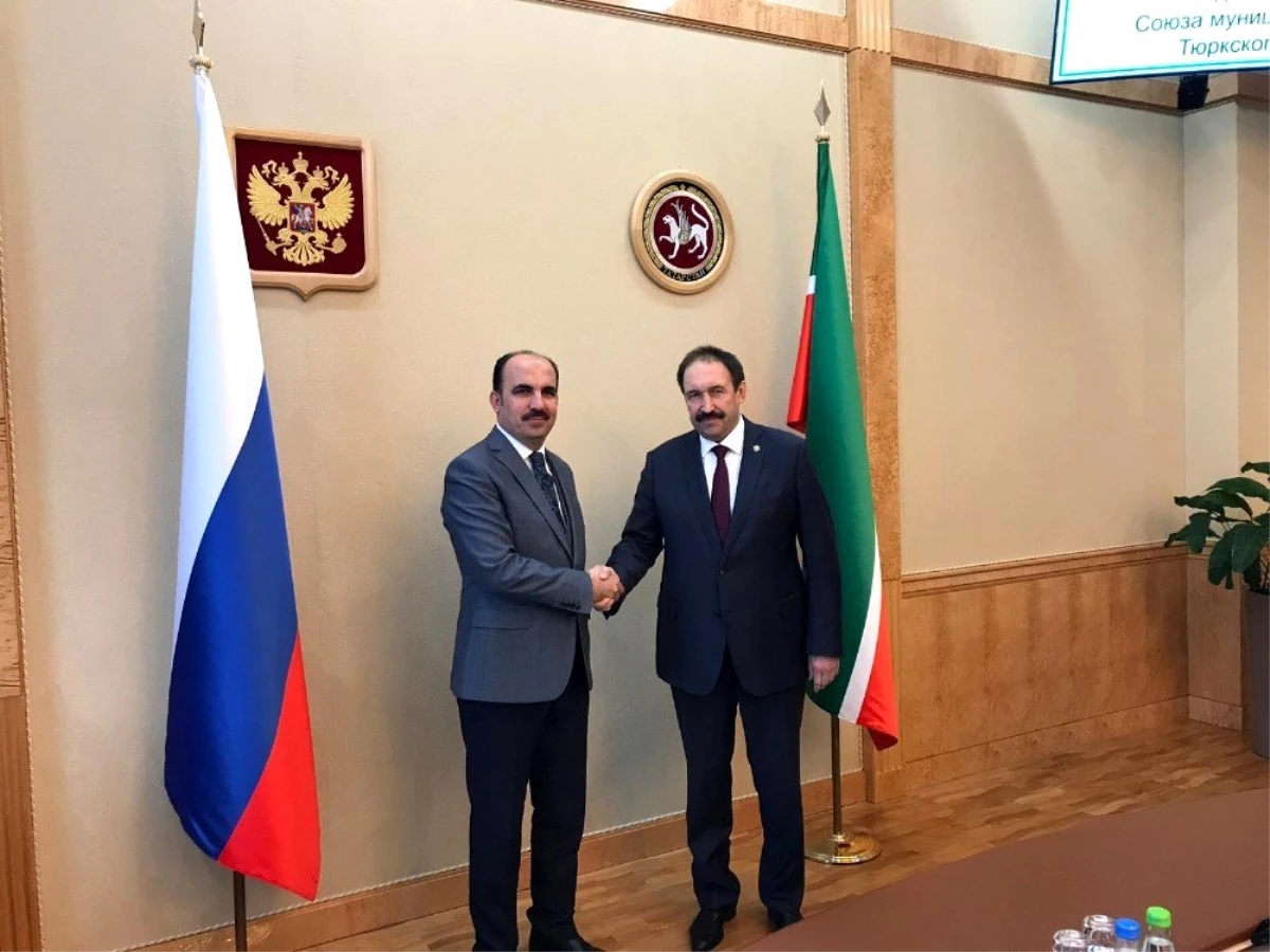 TDBB Başkanı Altay Tataristan Başbakanını ziyaret etti