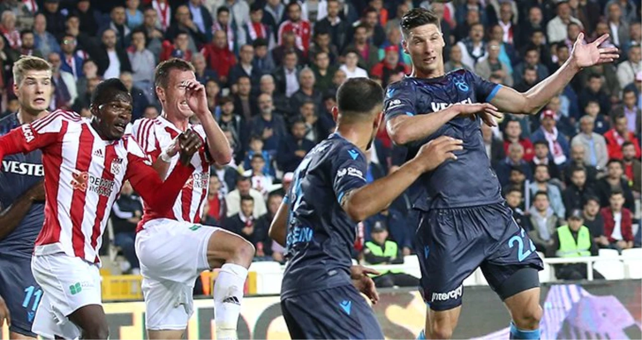 Trabzonspor, Demir Grup Sivasspor\'a 2-1 mağlup oldu!