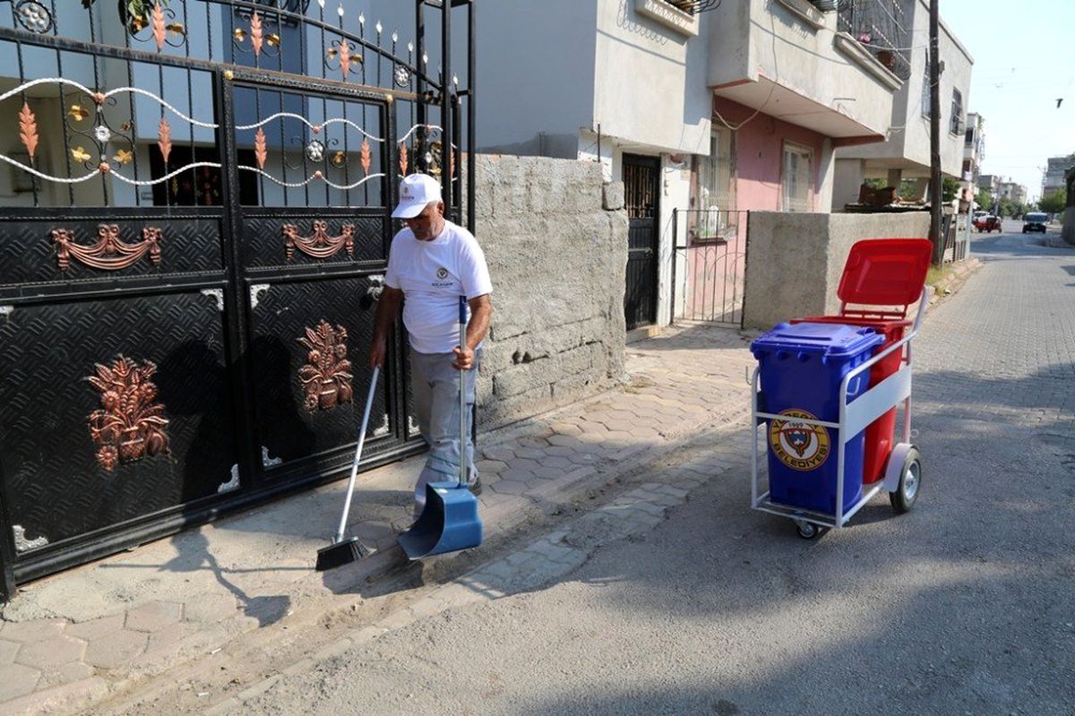 Yüreğir\'de günlük 360 ton çöp toplanıyor
