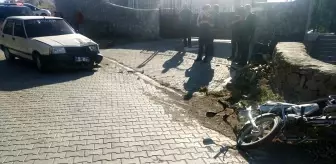 Aksaray'da otomobilin çarptığı motosiklet sürücüsü öldü