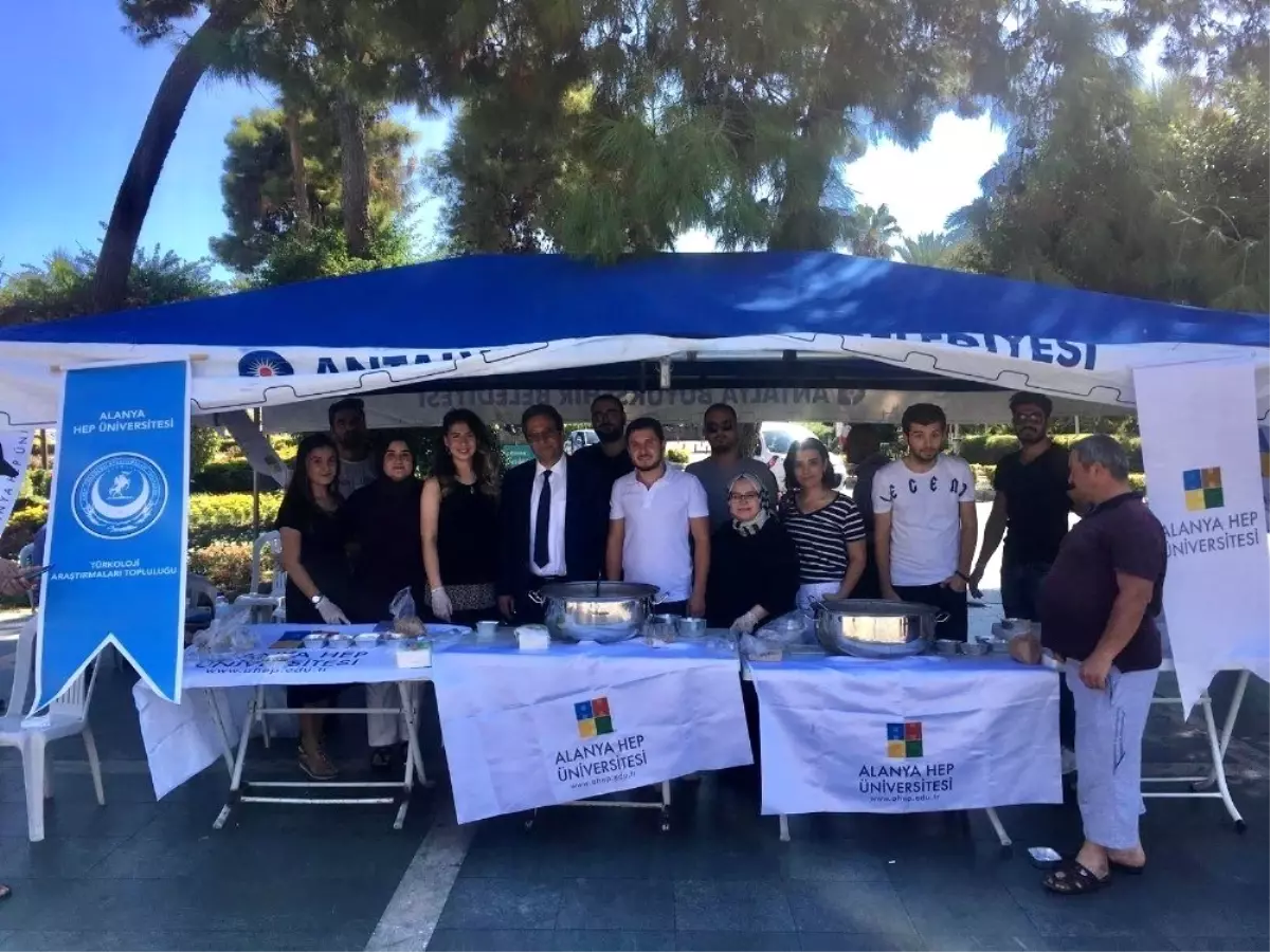 Alanya HEP Üniversitesinde aşure etkinliği düzenlendi