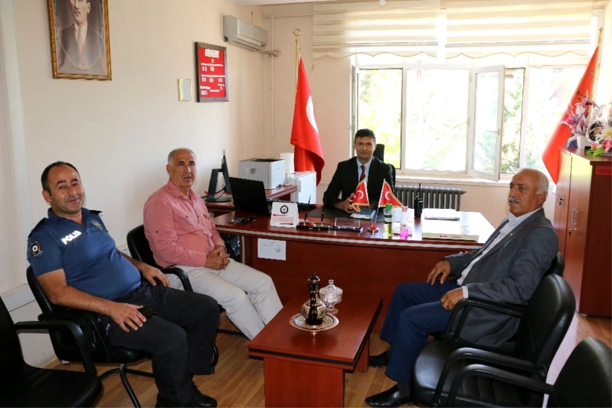 Başkan Turan Karadağ yeni emniyet müdürünü ziyaret etti