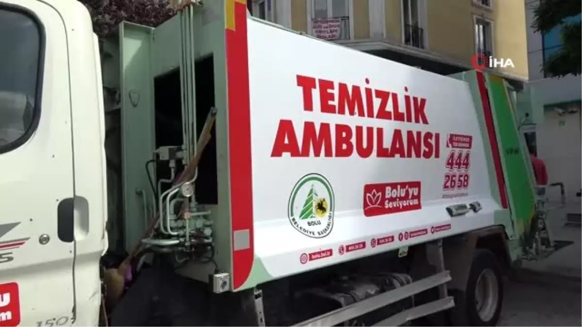 Bolu Belediyesi\'nden çöp sorununa \'Temizlik ambulansı\' çözümü