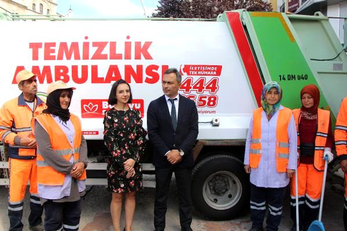 Bolu\'da çöp sorunu için \'temizlik ambulansı\'