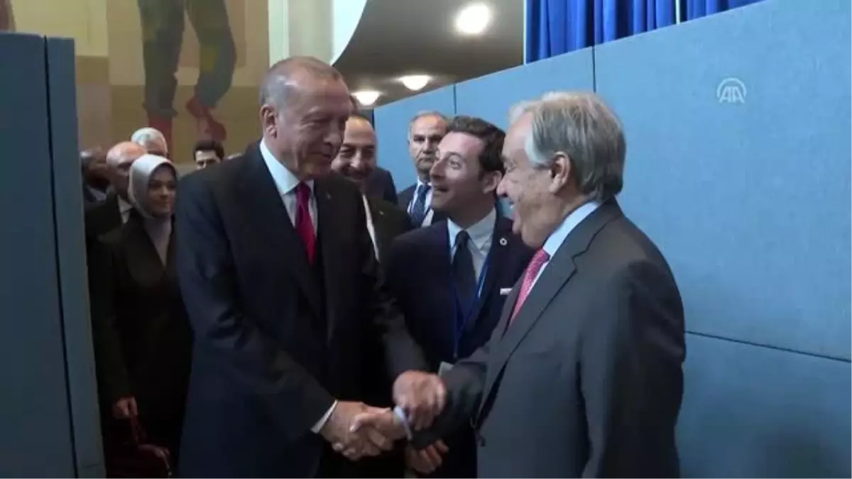 Cumhurbaşkanı Erdoğan, BM Genel Sekreteri Guterres ile görüştü - NEW