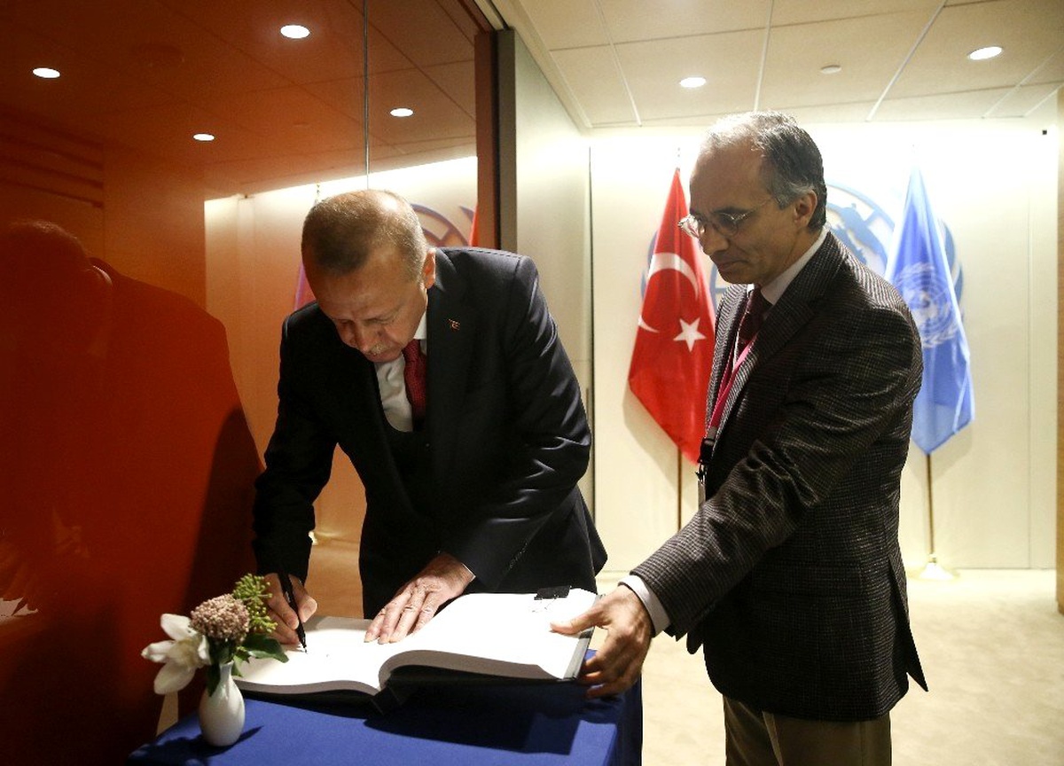 Cumhurbaşkanı Erdoğan, BM Genel Sekreteri Guterres\'le görüştü