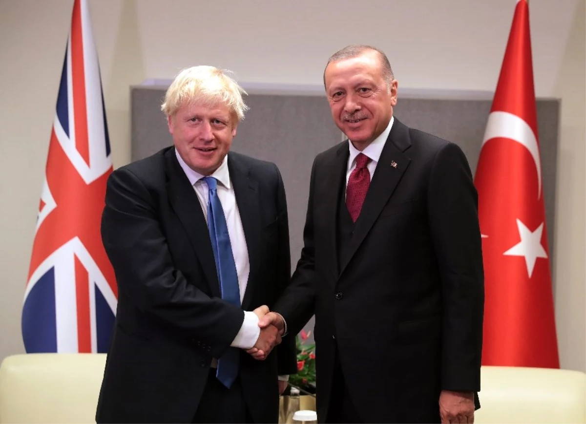 Cumhurbaşkanı Erdoğan, İngiltere Başbakanı Johnson\'la görüştü