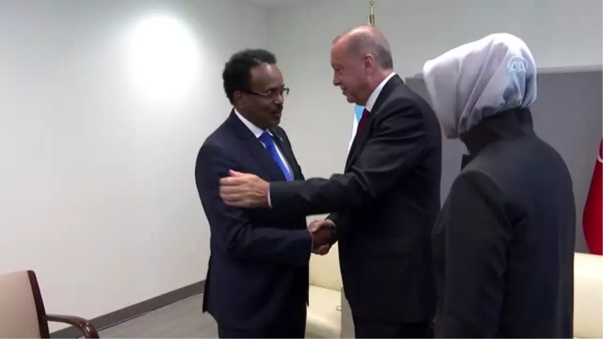 Cumhurbaşkanı Erdoğan, Somali Cumhurbaşkanı Farmajo ile görüştü - NEW