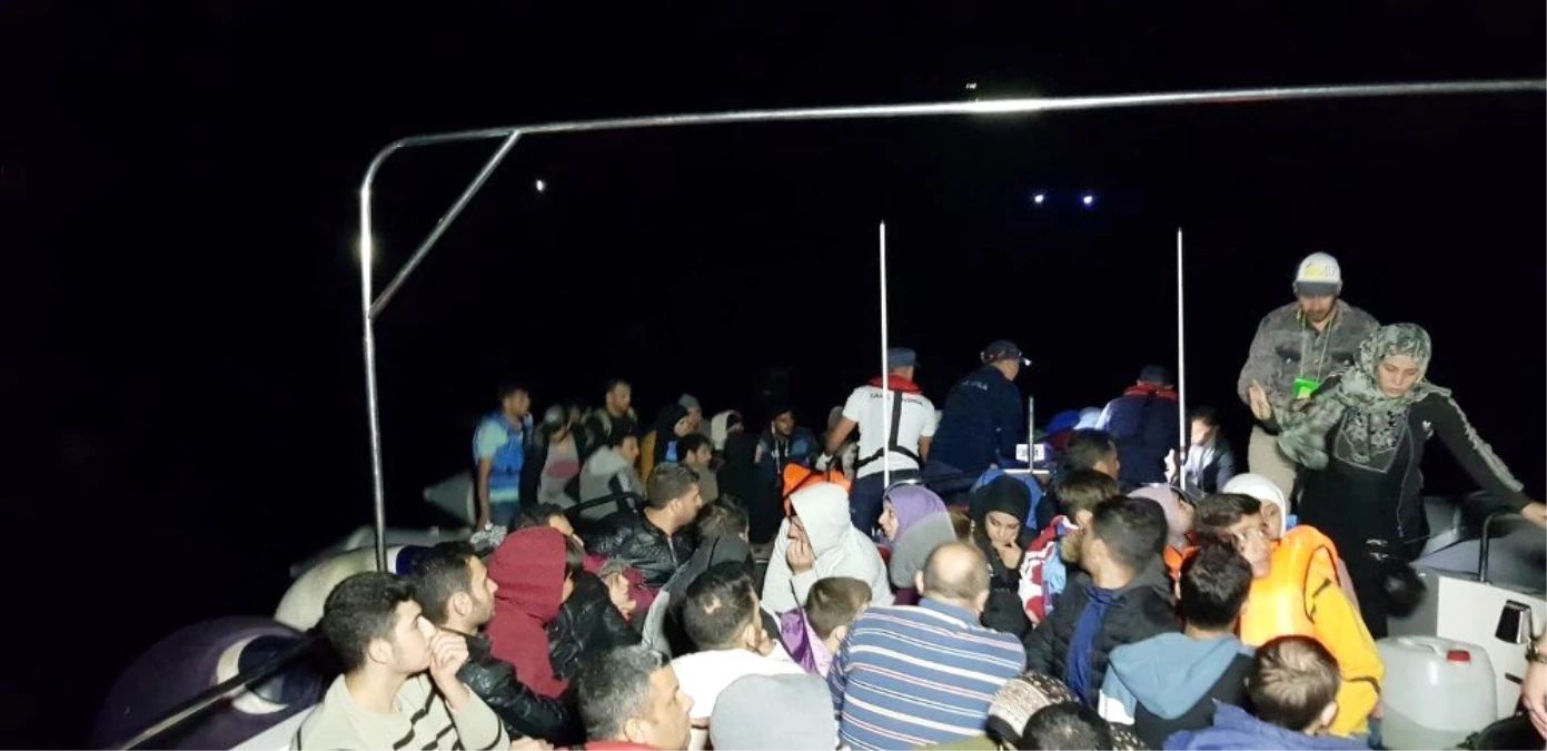 Didim\'de 133 kaçak göçmen yakalandı