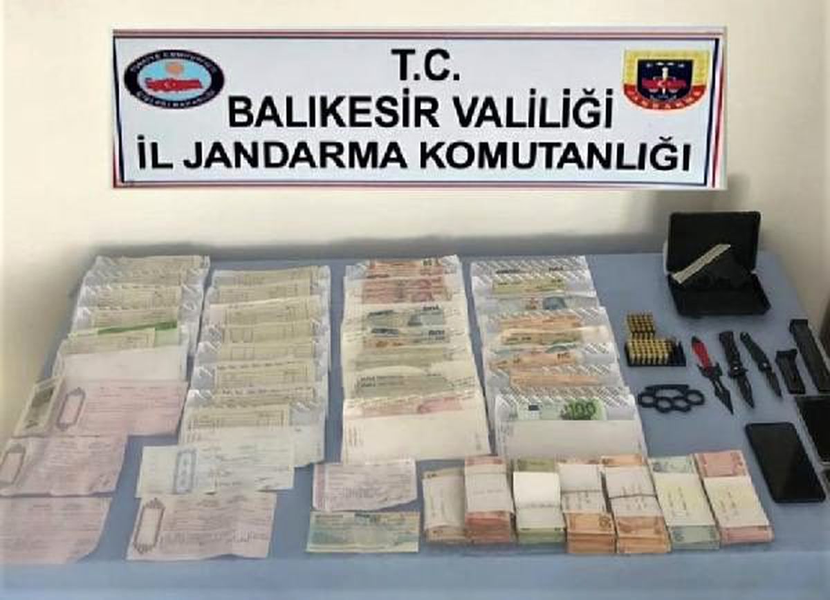 Edremit\'te tefeci operasyonu: 3 gözaltı