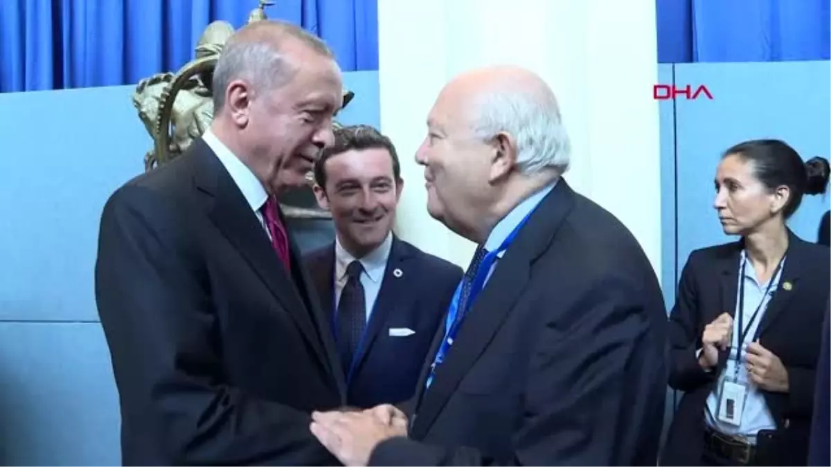 Erdoğan, bm genel sekreteri antonio guterres ile görüştü