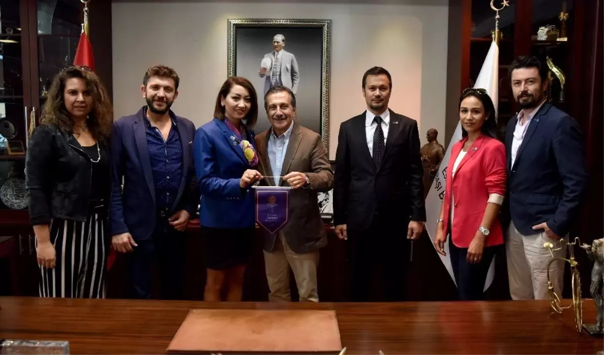 Gordion Rotary Kulübü\'nden Ataç\'a ziyaret