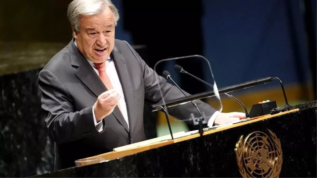 Guterres: Körfez bölgesi silahlı çatışmanın eşiğinde, ABD-Çin kutuplaşması endişe verici