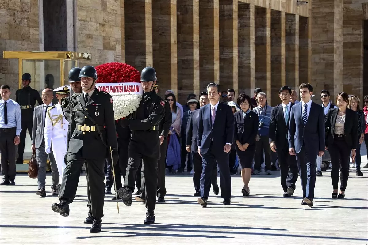 Japonya Komei Partisi Genel Başkanı Yamaguçi Türkiye\'de