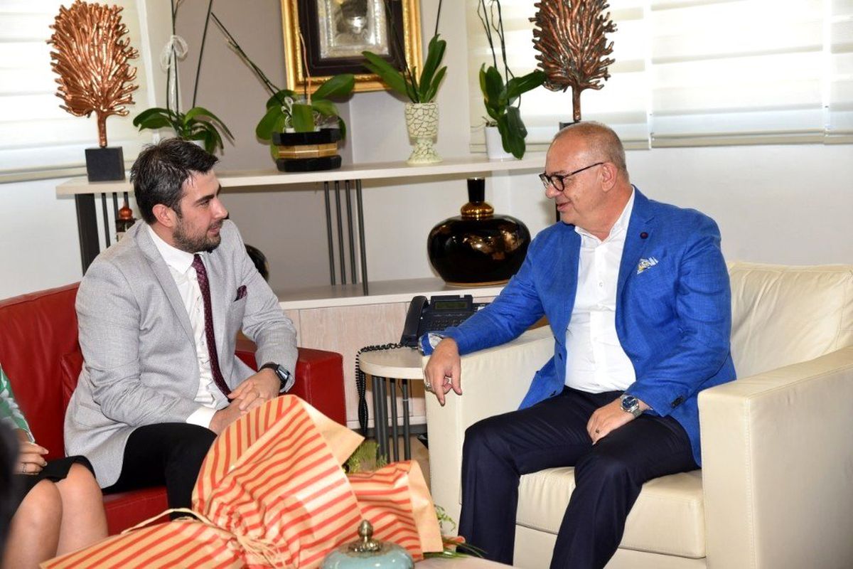 MAGİAD üyeleri Başkan Ergün\'e faaliyetlerini anlattı