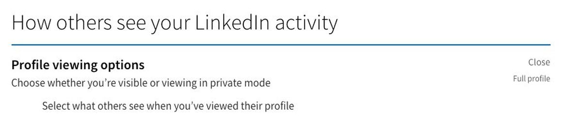 Meğer Linkedin\'de Profilleri Gizli Gezmek Basit Bir Ayarla Mümkünmüş