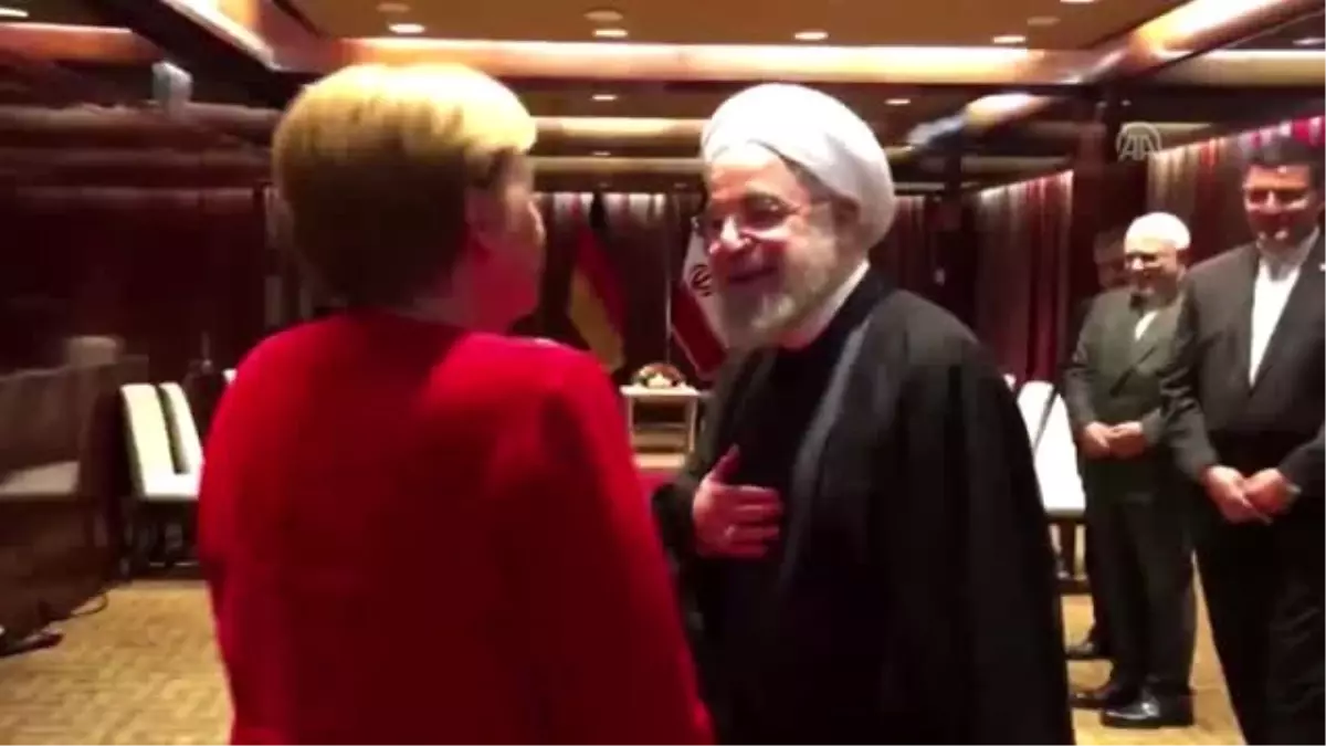 Ruhani ile Merkel bir araya geldi - NEW