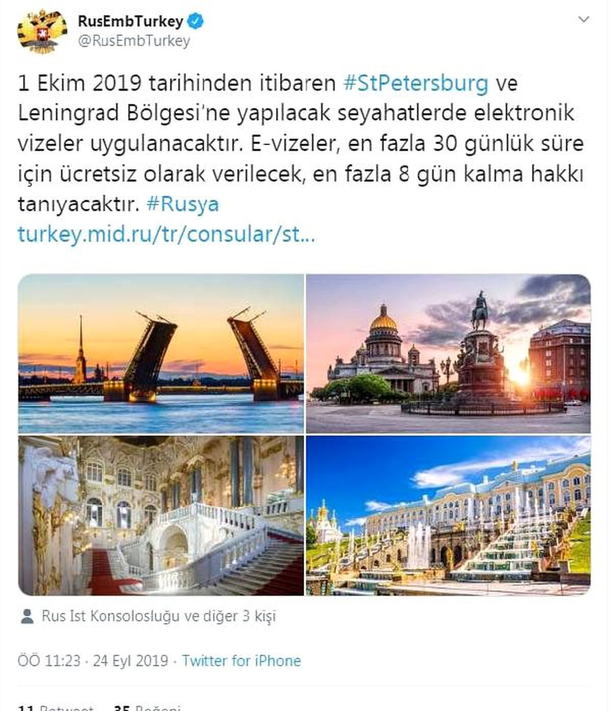 Rusya\'dan vize açıklaması