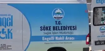 Söke'de engelli nakil aracı hizmete girdi