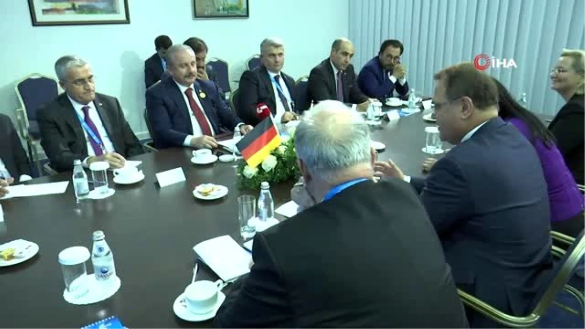 TBMM Başkanı Şentop, Alman Federal Meclisi Başkanvekili Friedrich ile görüştü