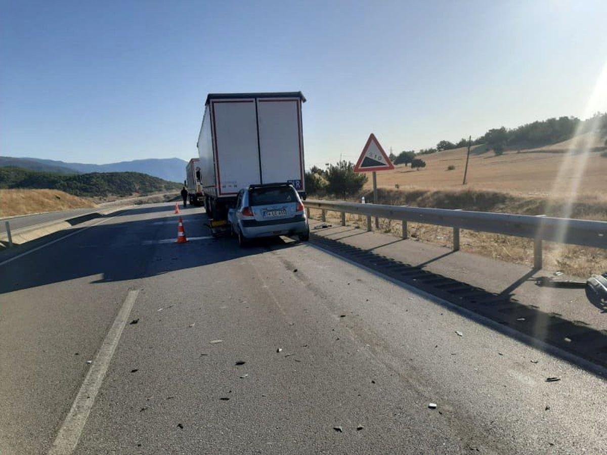 Tosya\'da trafik kazası 1 yaralı