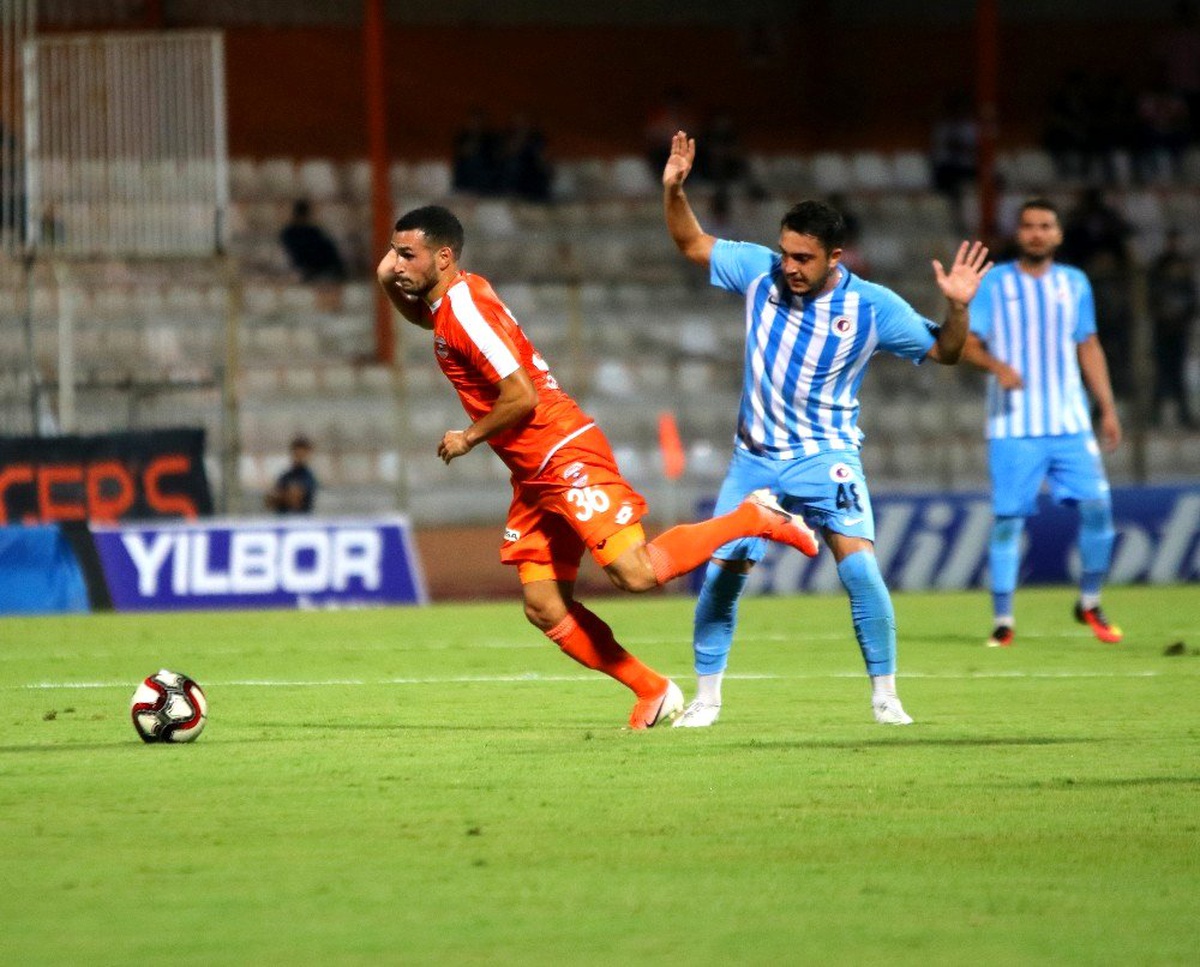 Ziraat Türkiye Kupası: Adanaspor: 1 - Fethiyespor: 1 (İlk yarı)