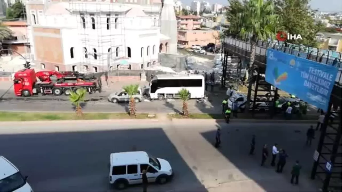 5 kişinin yaralandığı patlama sonrası olay yerinde çalışmalar sürüyor