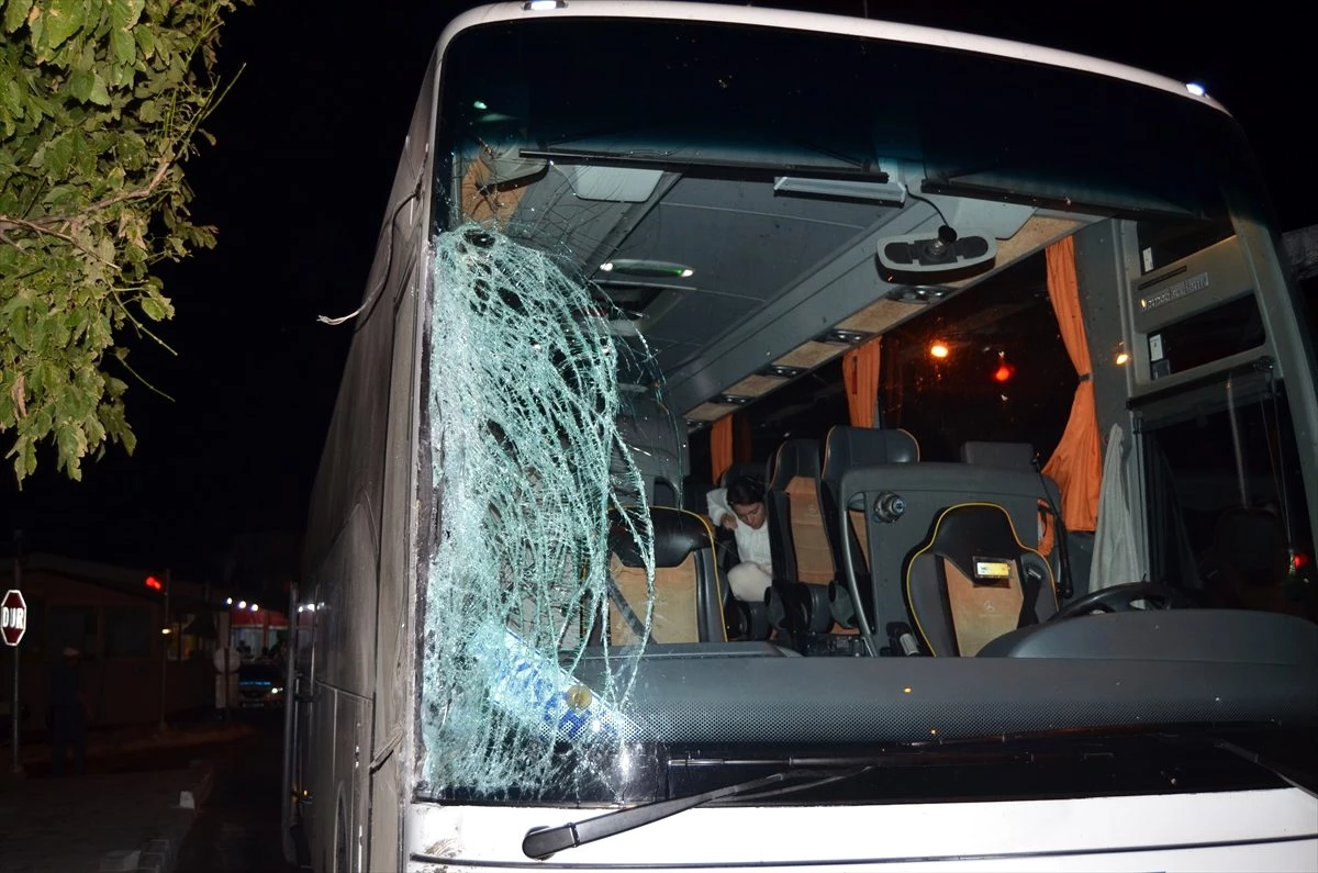 Aydın\'da yolcu otobüsü tıra çarptı: 1 yaralı
