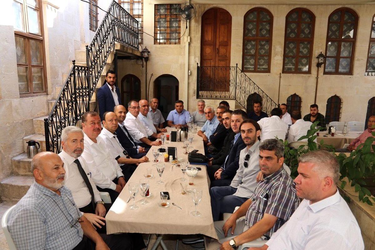 Belediye Başkanı Bulut, basın mensuplarıyla bir araya geldi