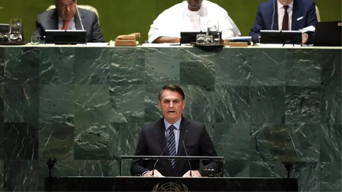 Bolsonaro\'dan BM\'de Amazon tepkisi: Ormanlar dünyanın değil Brezilya\'nın