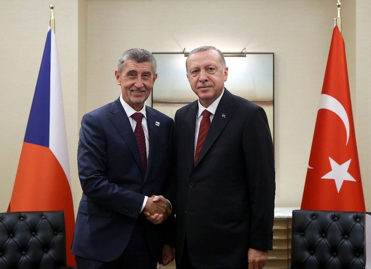 Cumhurbaşkanı Erdoğan, Çekya Başbakanı Babiş ile görüştü