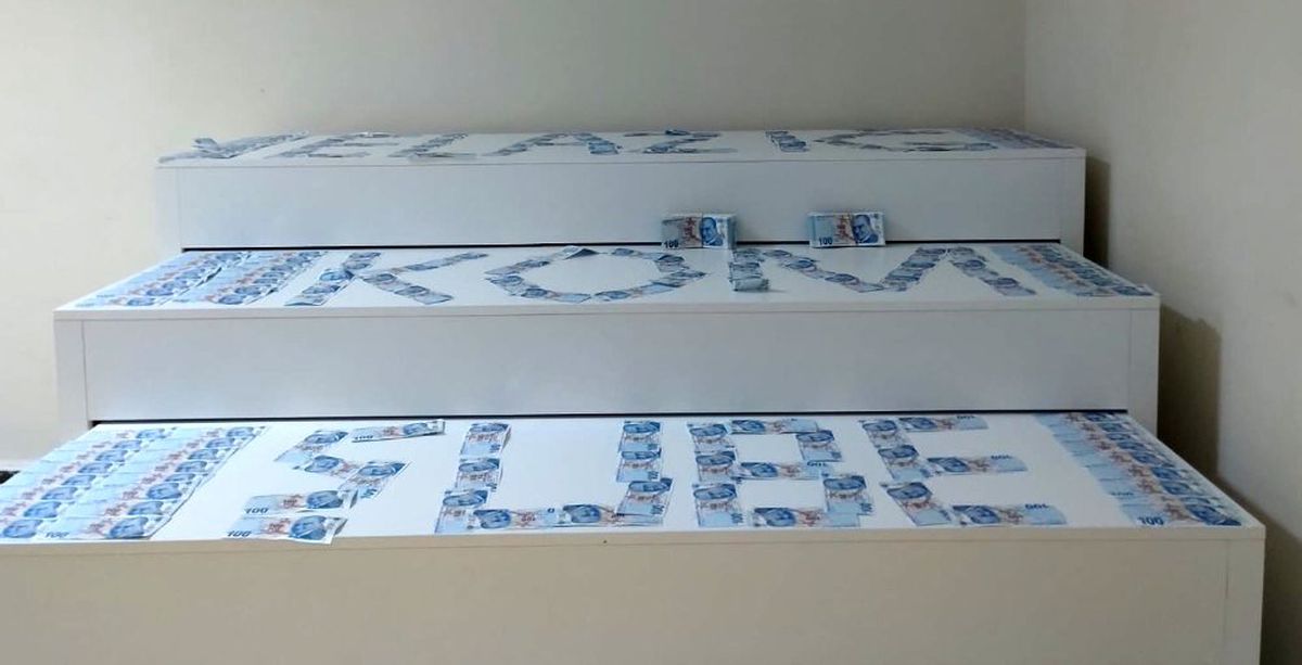Elazığ\'da 392 adet sahte 100 TL ele geçirildi