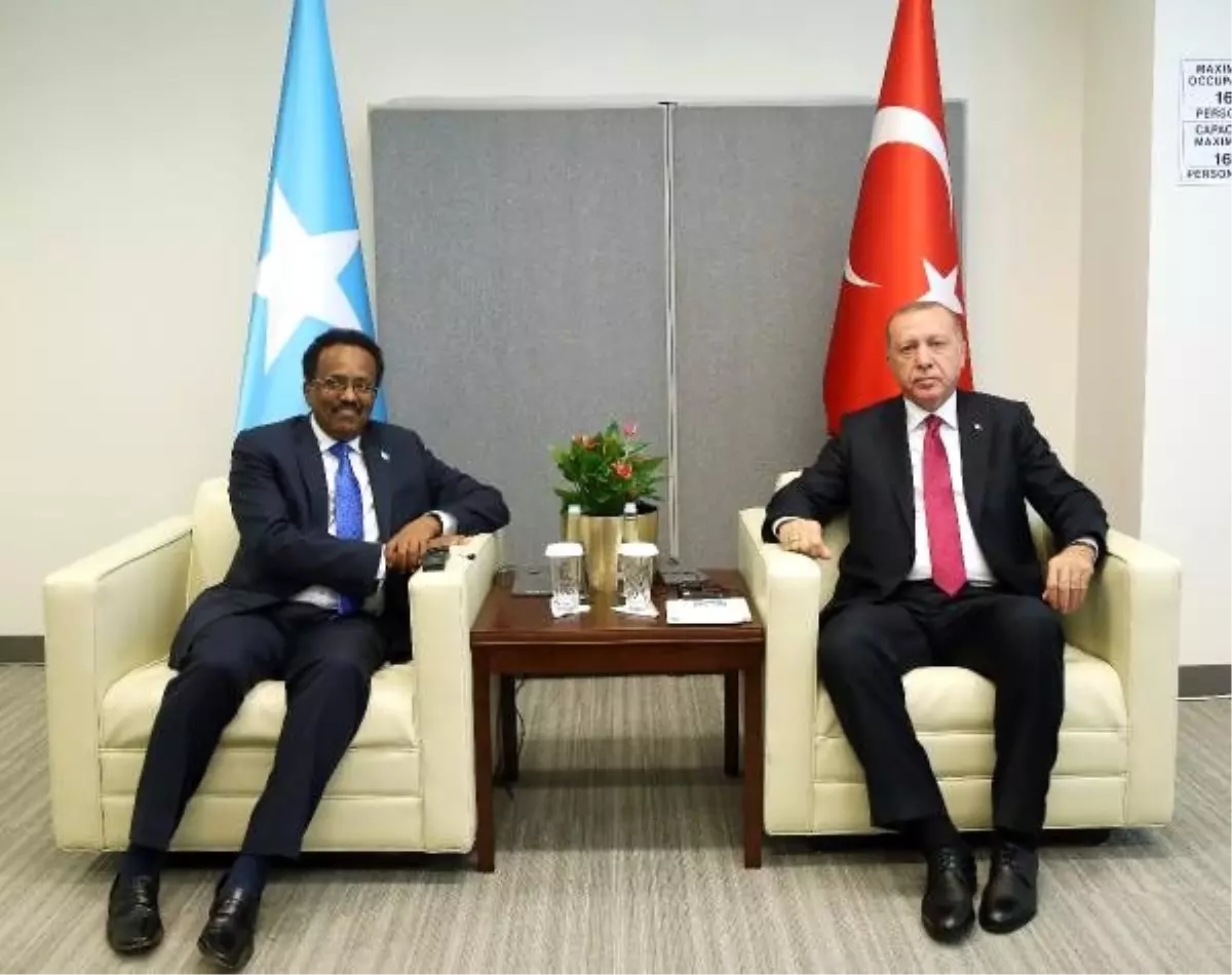 Erdoğan, somali cumhurbaşkanı mohamad abdullahi farmajo ile görüştü