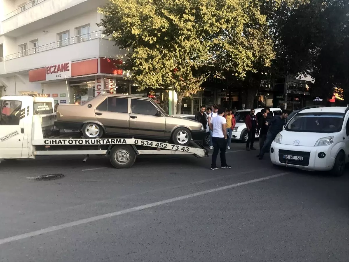 Iğdır\'da maddi hasarlı trafik kazası