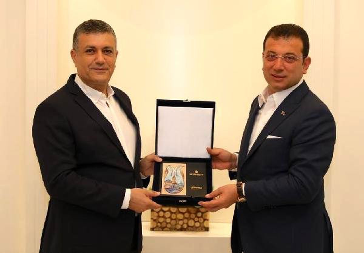 İmamoğlu\'ndan esenyurt belediyesi\'ne ziyaret