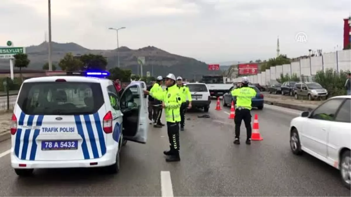 Karabük\'teki trafik kazasında bir kişi yaralandı