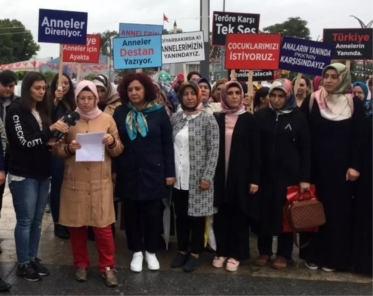 Kırşehir\'de kadın örgütleri, Diyarbakırlı annelere destek verdi