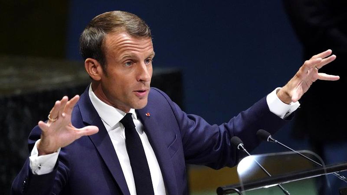 Macron: Trump ve Ruhani\'nin müzakerelere başlaması için şartlar oluştu