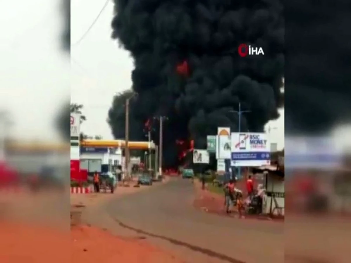 Mali\'de tanker patladı: 7 ölü