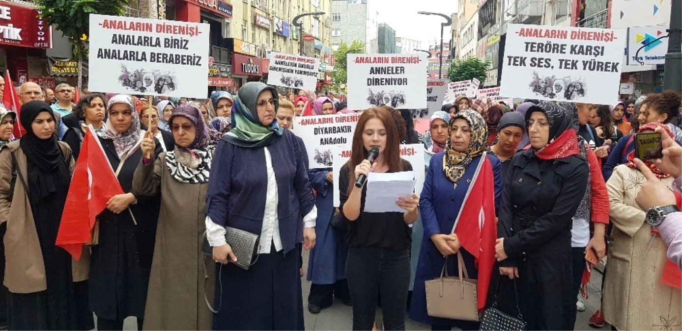STK ve kadın temsilcilerinden, Diyarbakır\'daki annelere destek