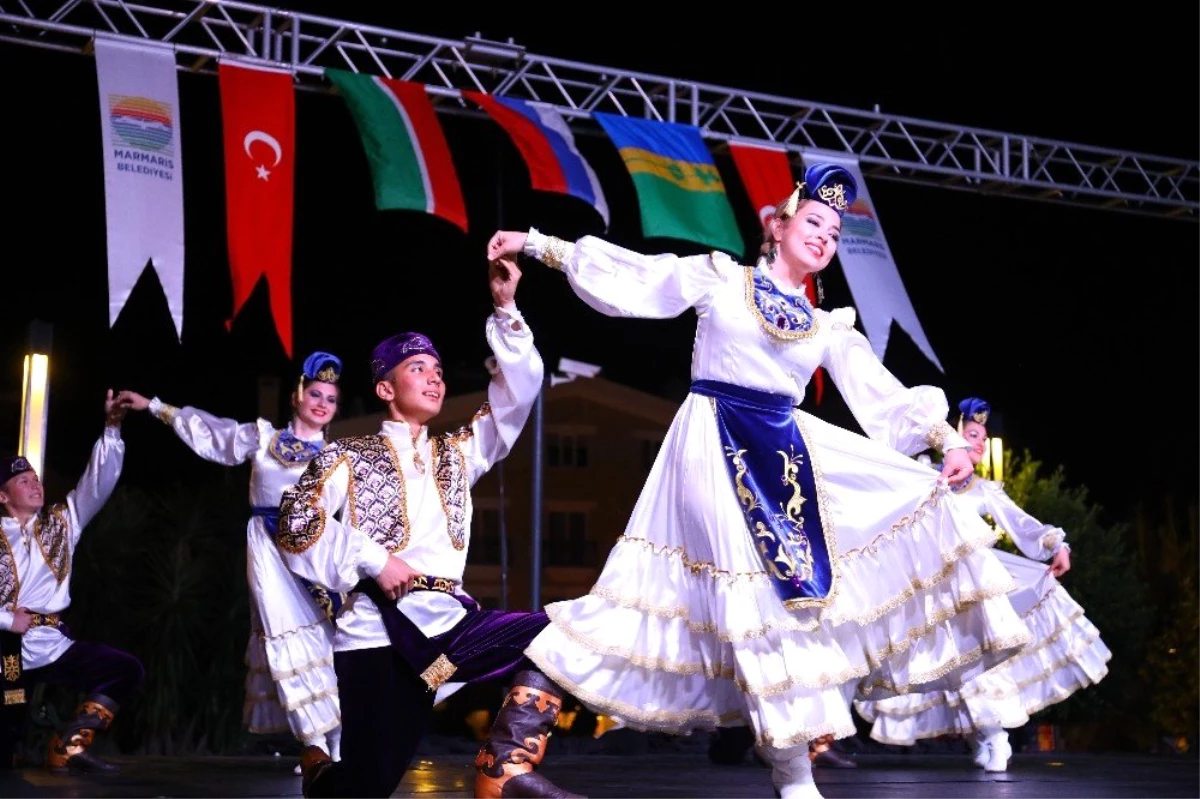 Tataristan\'dan Marmaris\'e kardeşlik festivali
