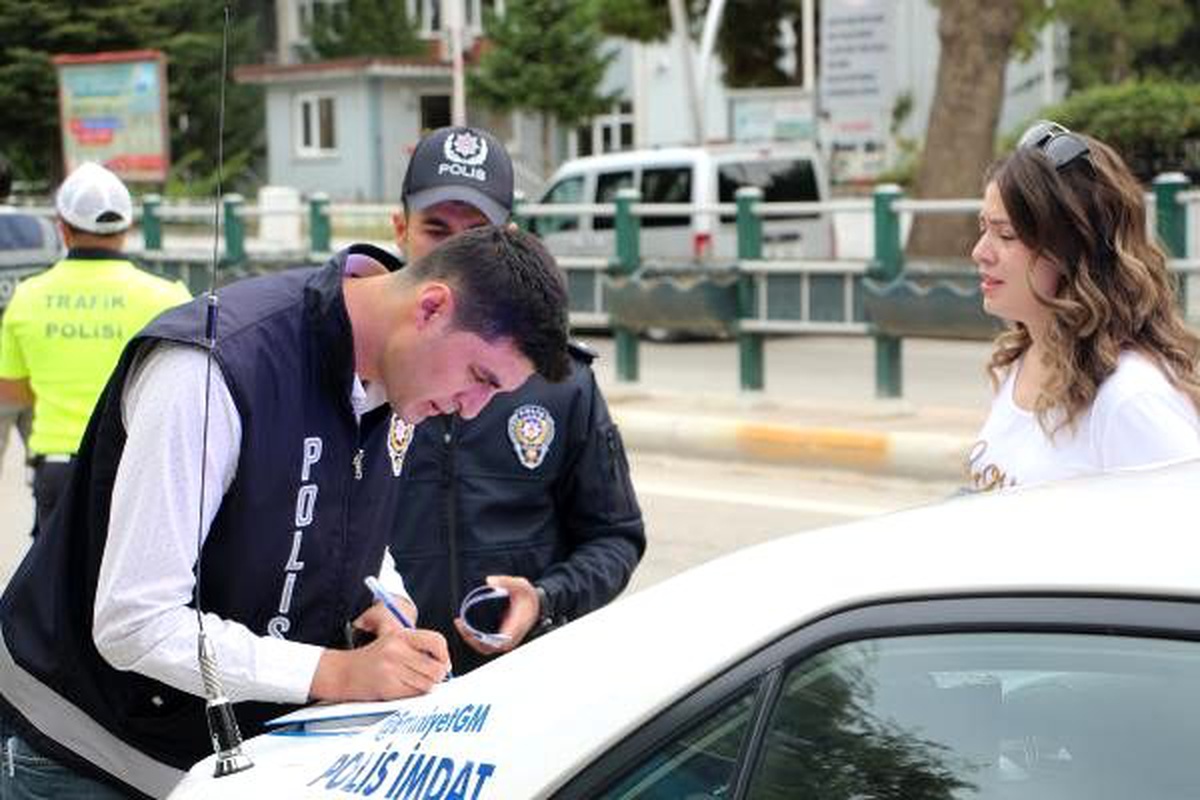 Tokat\'ta sigara içen sürücülere ceza uygulandı