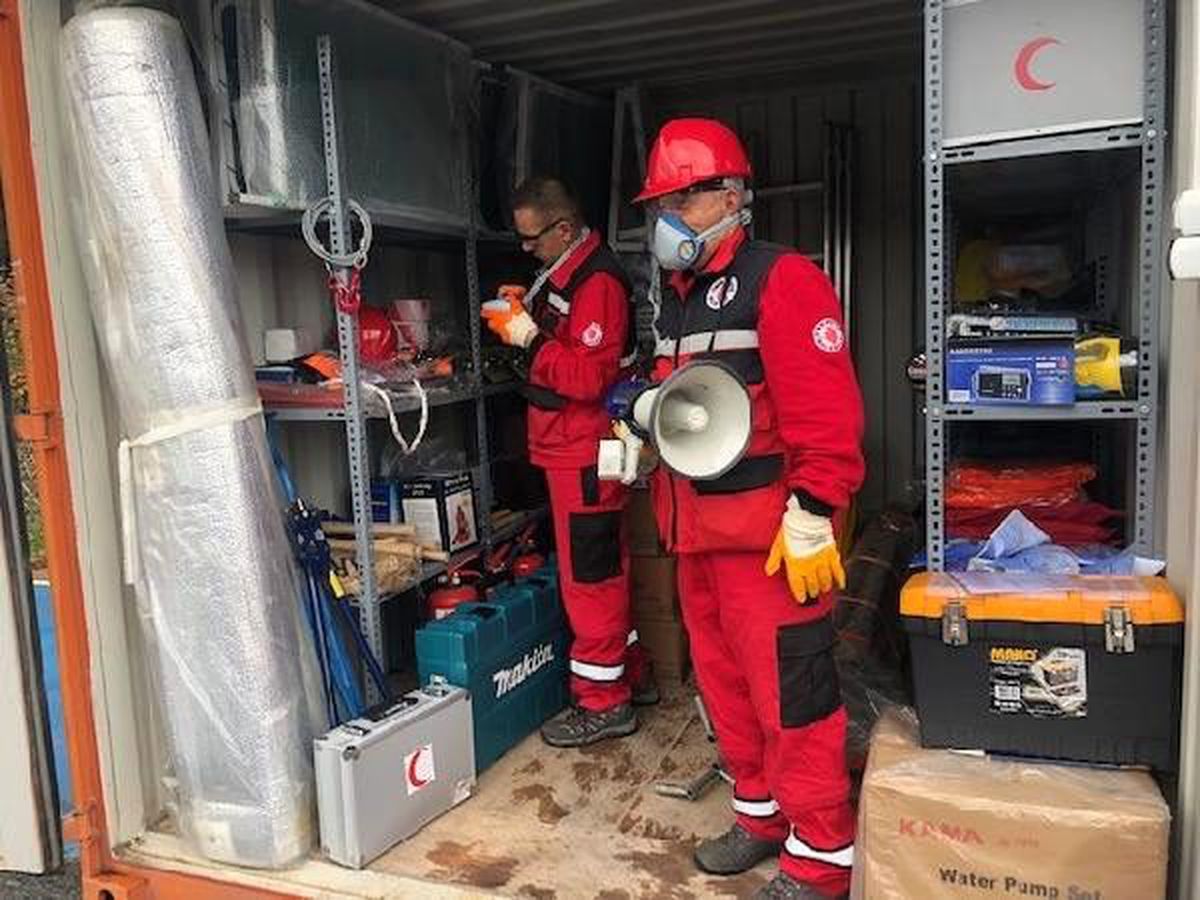 Ümraniye\'de 35 mahalleye afet müdahale konteynerleri yerleştirildi