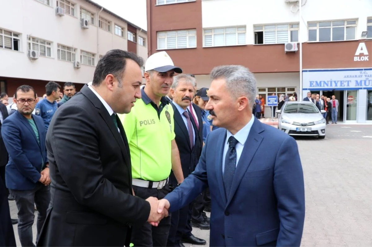 Van İl Emniyet Müdürlüğüne atanan Ali Karabağ, Aksaray\'a veda etti