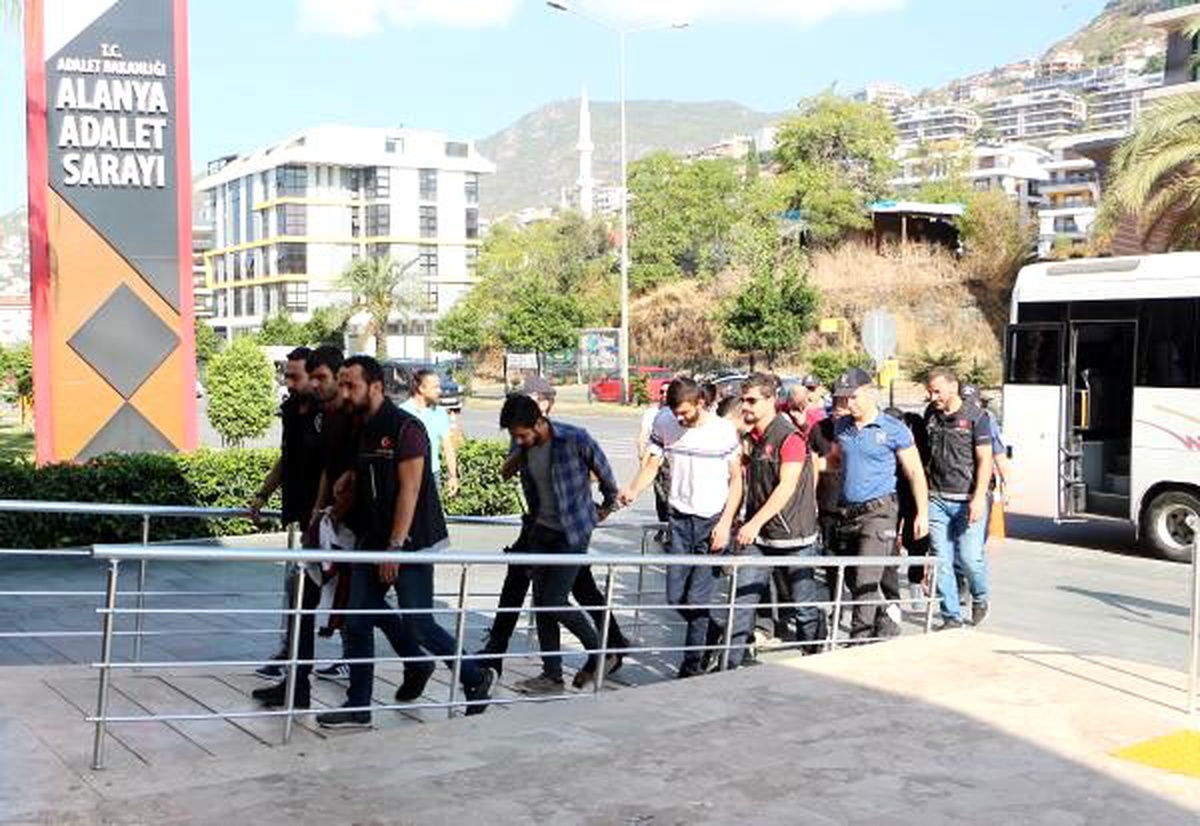 Alanya merkezli uyuşturucu operasyonunda 16 tutuklama
